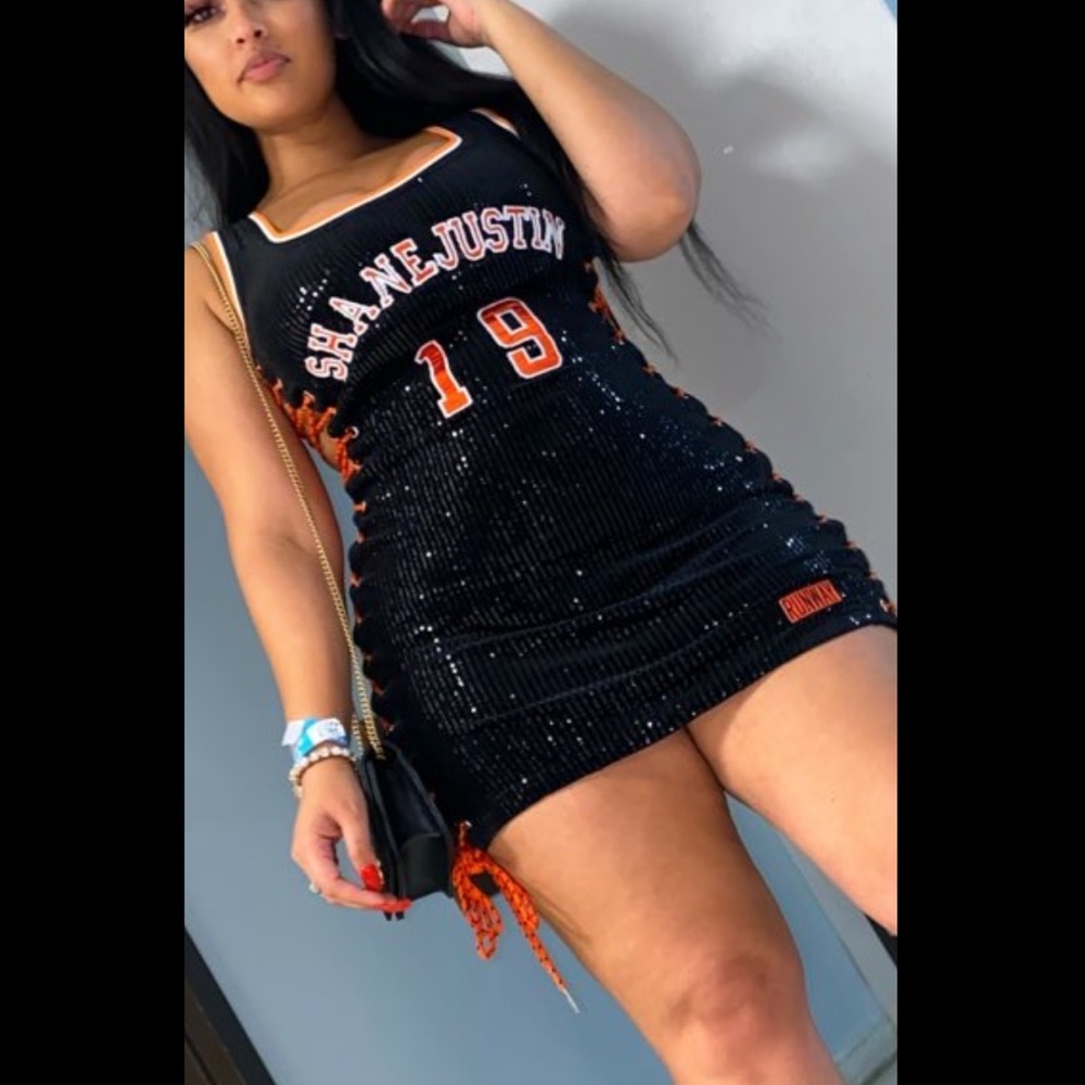 Shane Justin Jersey Dress